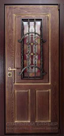 Дверь с ковкой №20